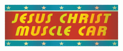 logo Jesus Christ Muscle Car